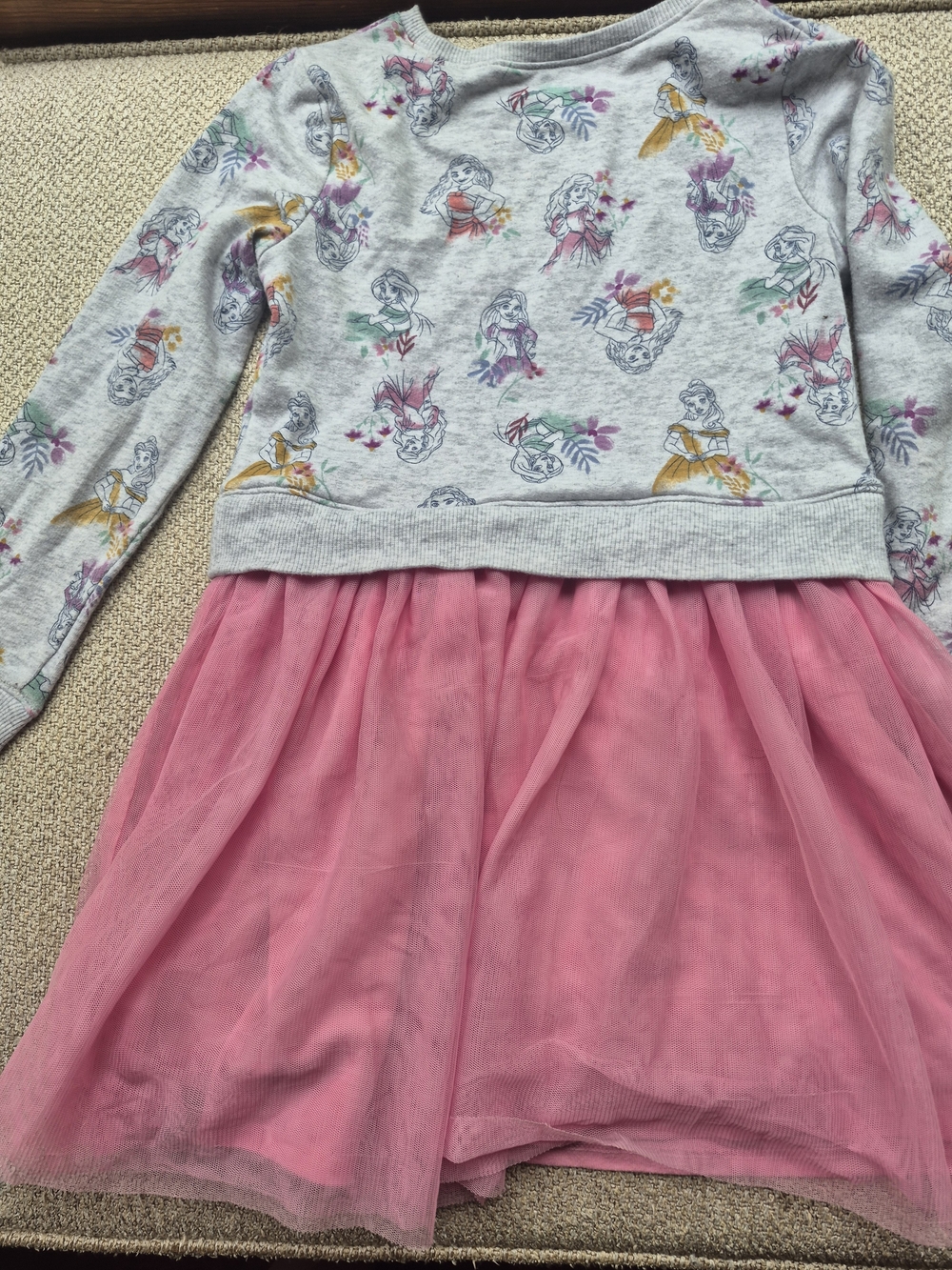 Disney Princess Pink Tulle Dress (6X) - Picture 4 of 5